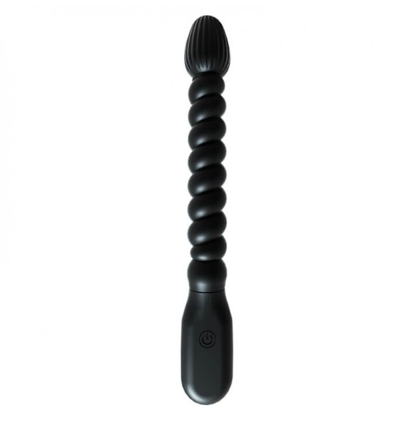 MizzZee - Thread Powerful Vibrating Anal Beads (Chargeable - Black) MizzZee - Thread Powerful Vibrating Anal Beads (Chargeable - Black)